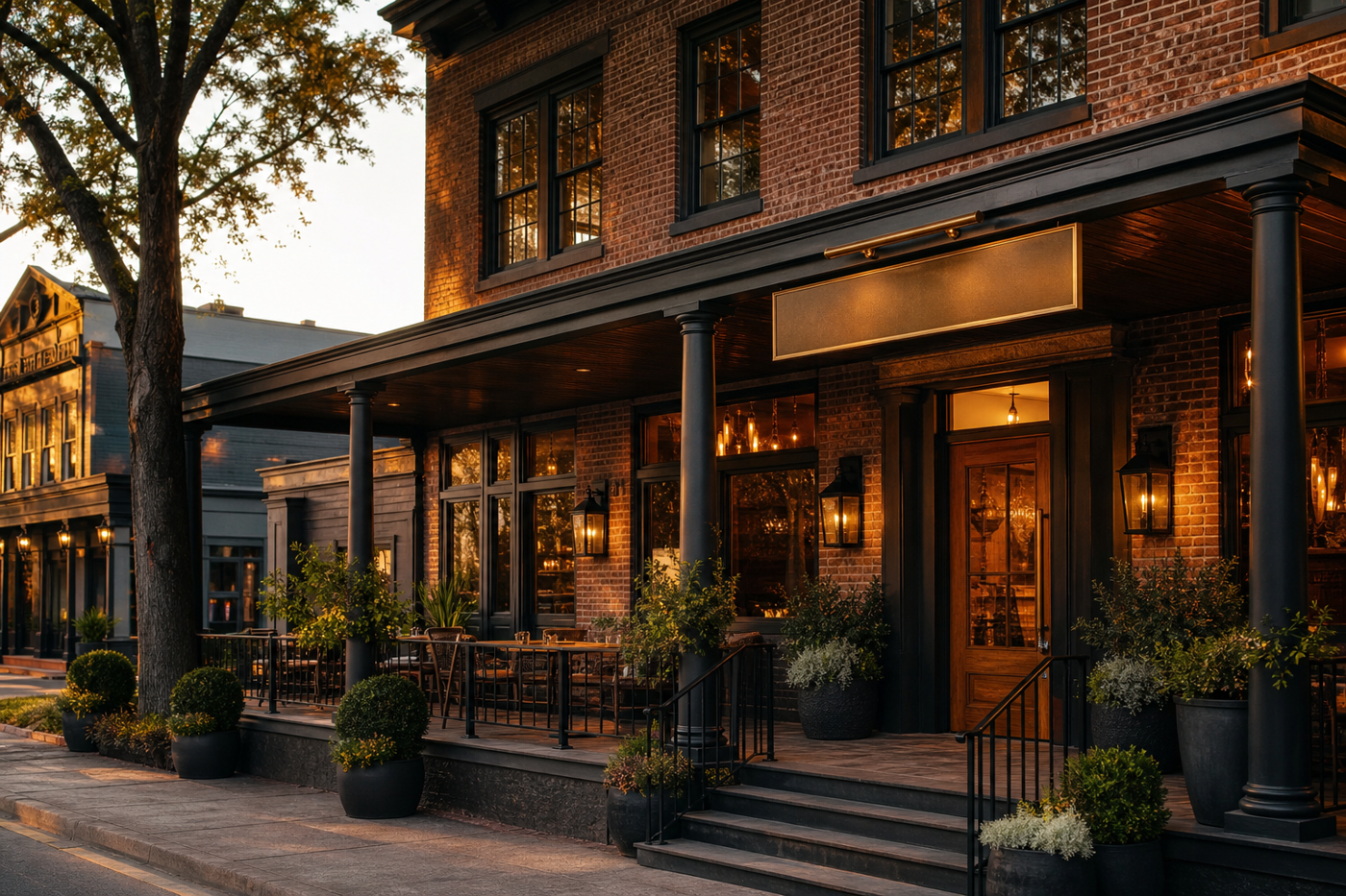 Concept rendering of the House of Oak Nashville exterior